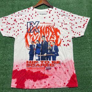 Ice Nine Kills Tie Dye Tee White Red L